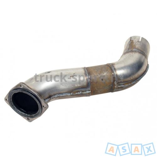 Труба приемная глушителя УРАЛ дв.ЯМЗ-236НЕ2 задняя (АО АЗ УРАЛ)